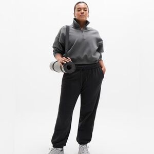 Athleta Forever Fleece 1/2 Zip High Hip Sweatshirt